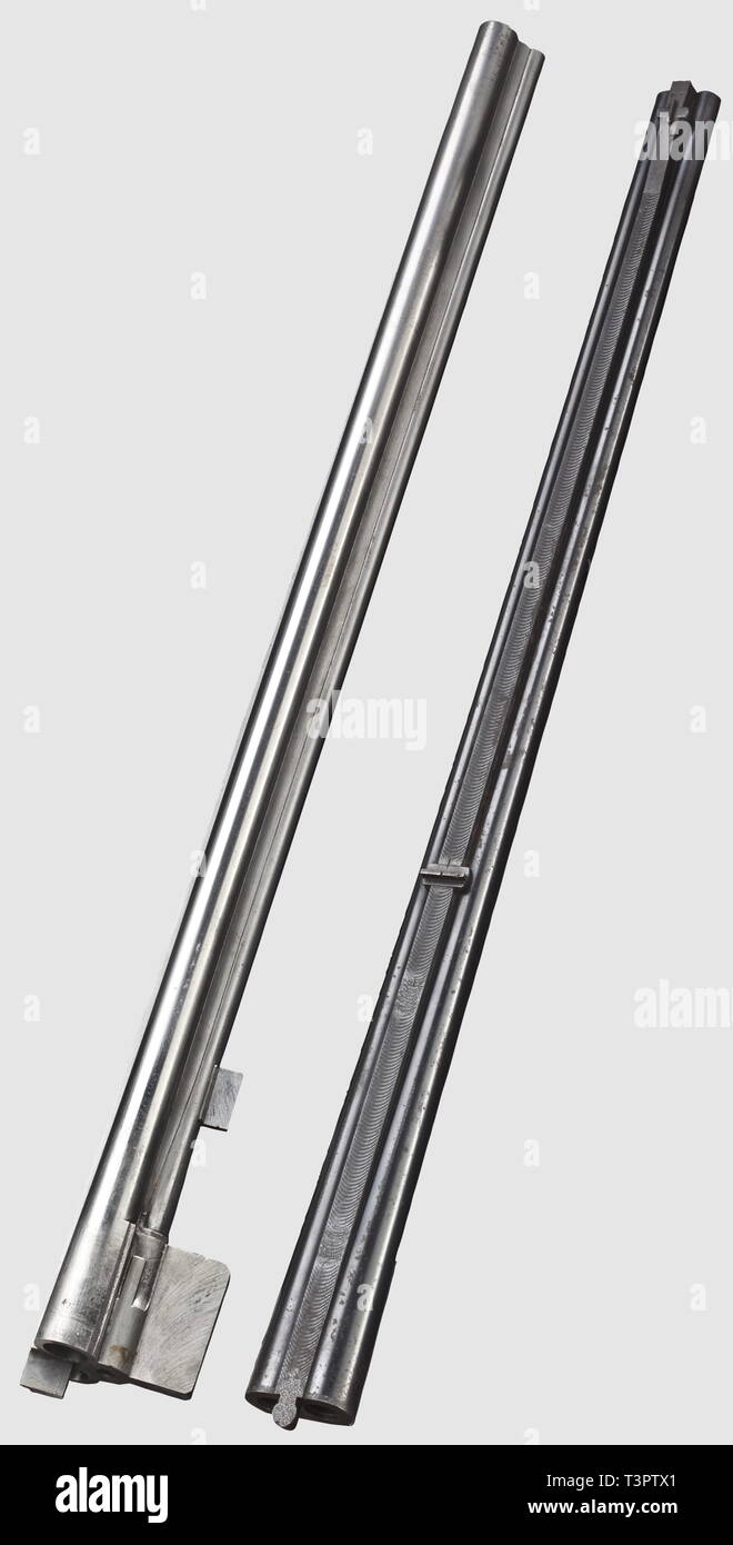 LONG ARMS, MODERN HUNTING WEAPONS, two barrel bundles, white drilling