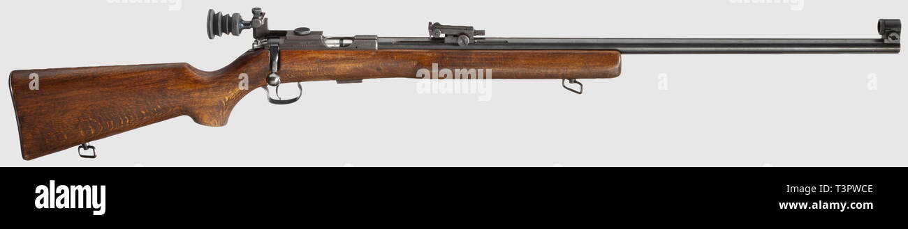 CIVIL LONG ARMS, small-bore rifle Brno model 4 for paramilitary sport,  calibre 22 lr, number 28047, Additional-Rights-Clearance-Info-Not-Available  Stock Photo - Alamy