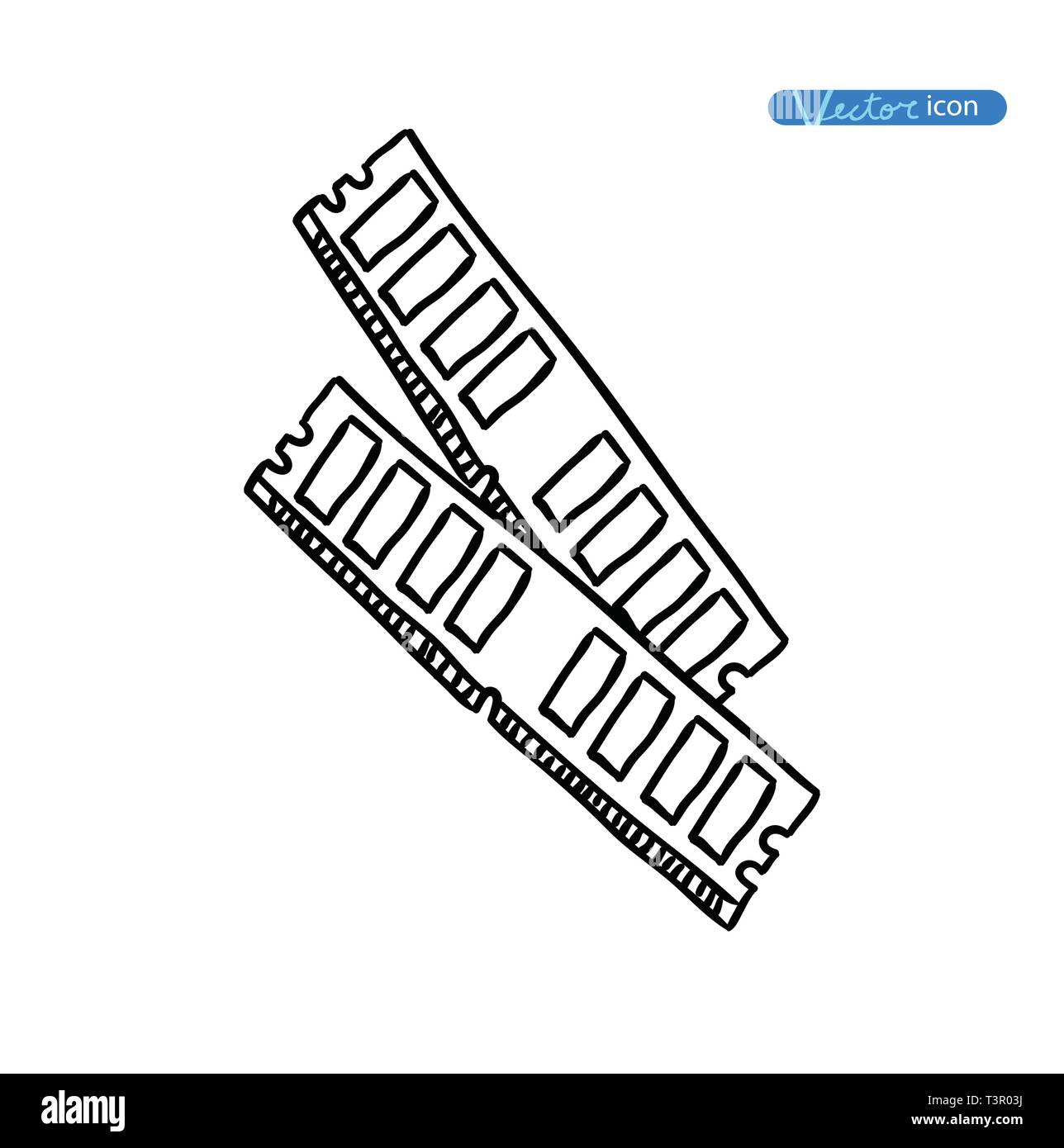 Ssd For Laptop Stock Vector Images Alamy