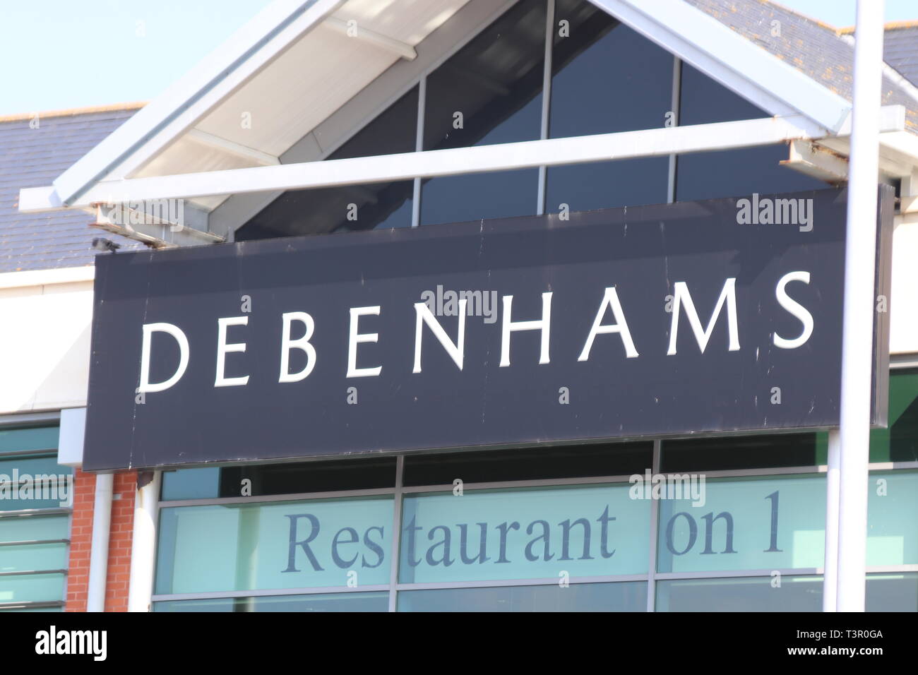 Department store interior debenhams hires stock photography and images