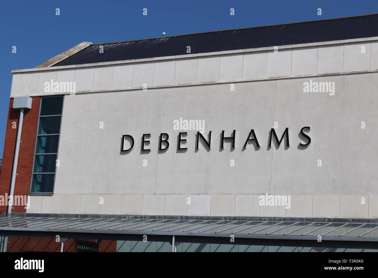 Department store interior debenhams hires stock photography and images