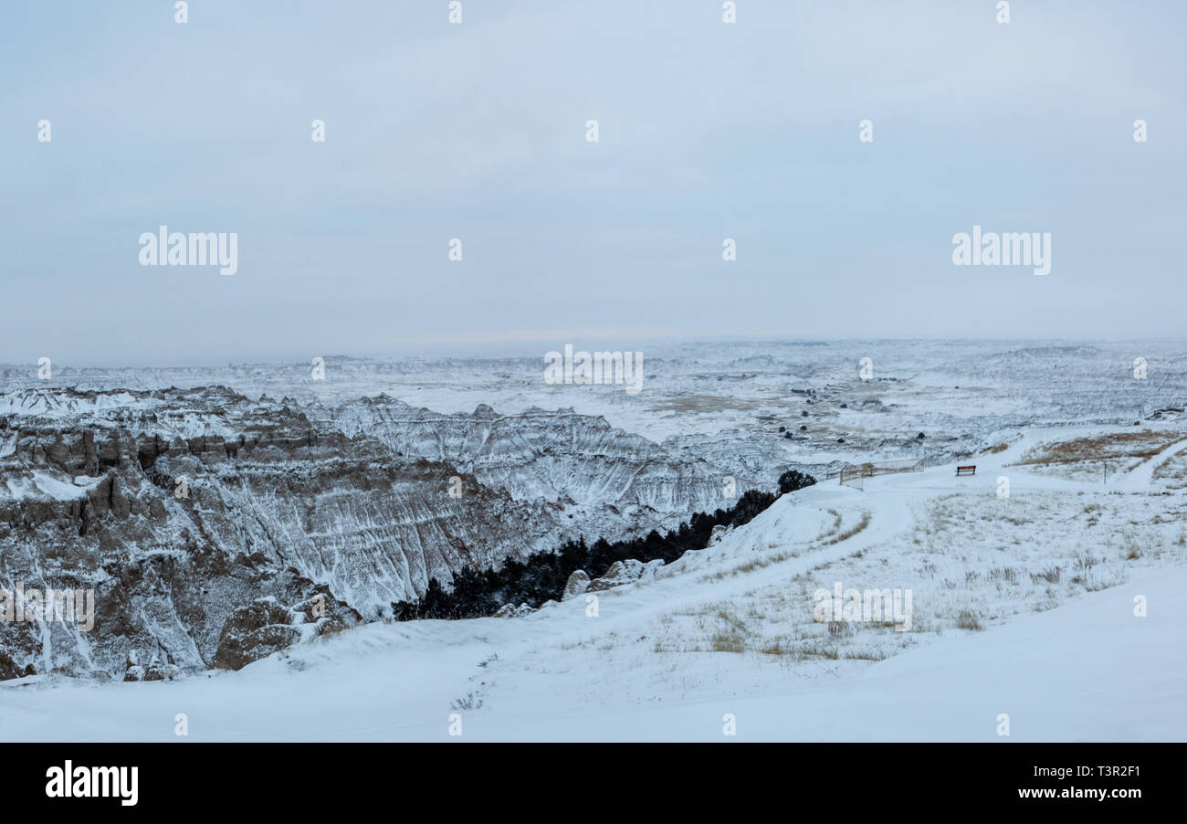 Badlands panorama hi-res stock photography and images - Alamy