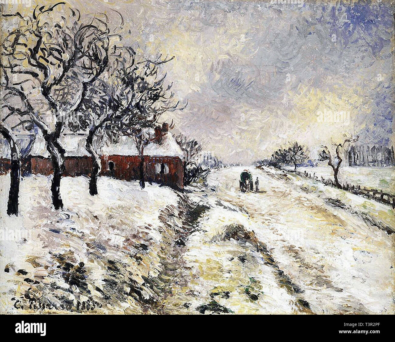 Pissarro snow effect hi-res stock photography and images - Alamy