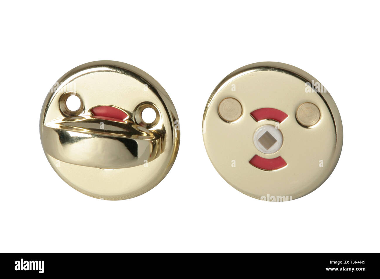 door lock isolated on white background Stock Photo - Alamy