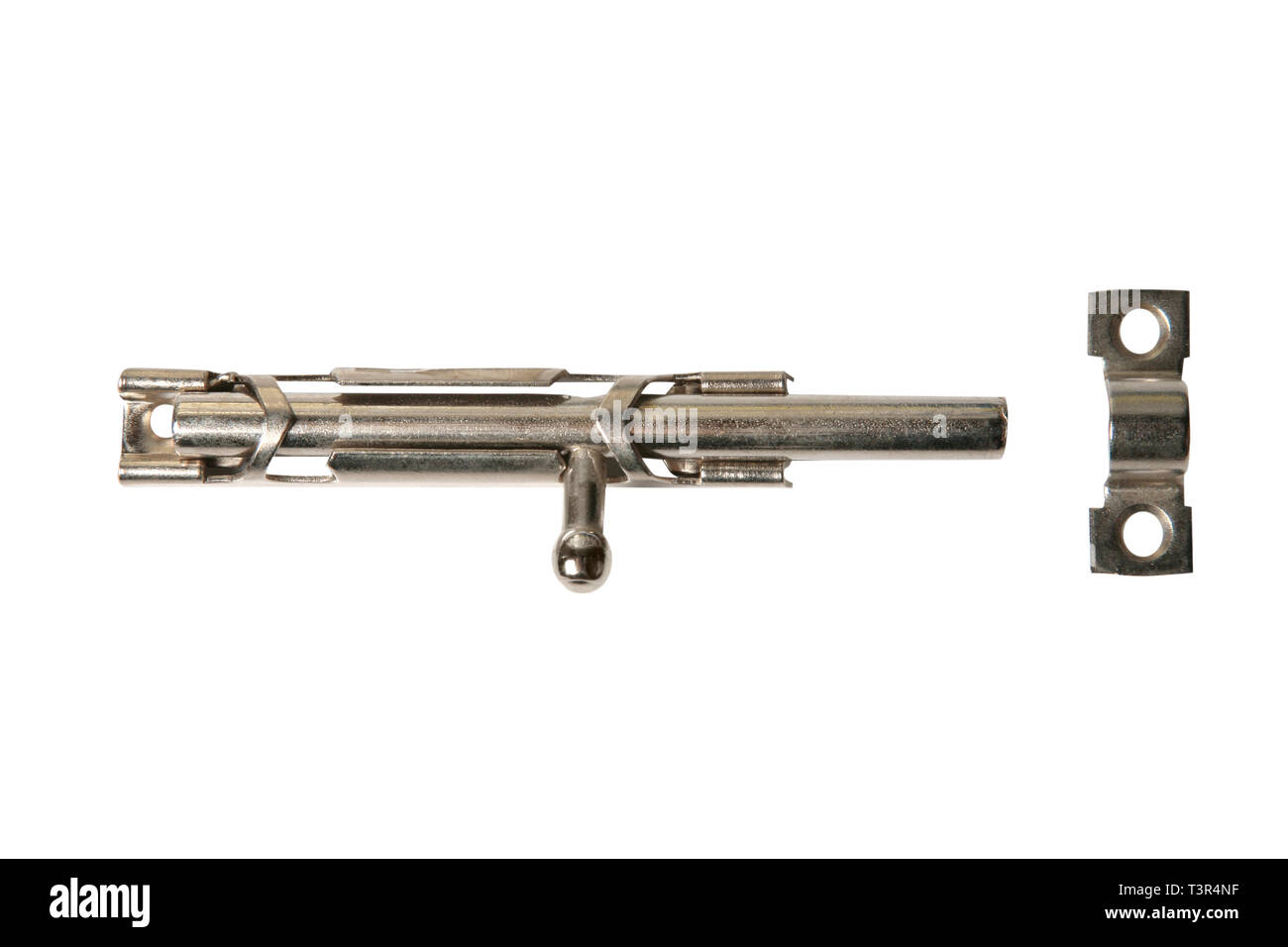 Latch (bolt) isolated on white background Stock Photo Alamy