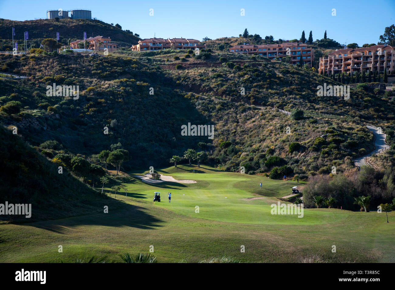 Calanova Golf Club, Fuengirola, Malaga, Spain Stock Photo - Alamy