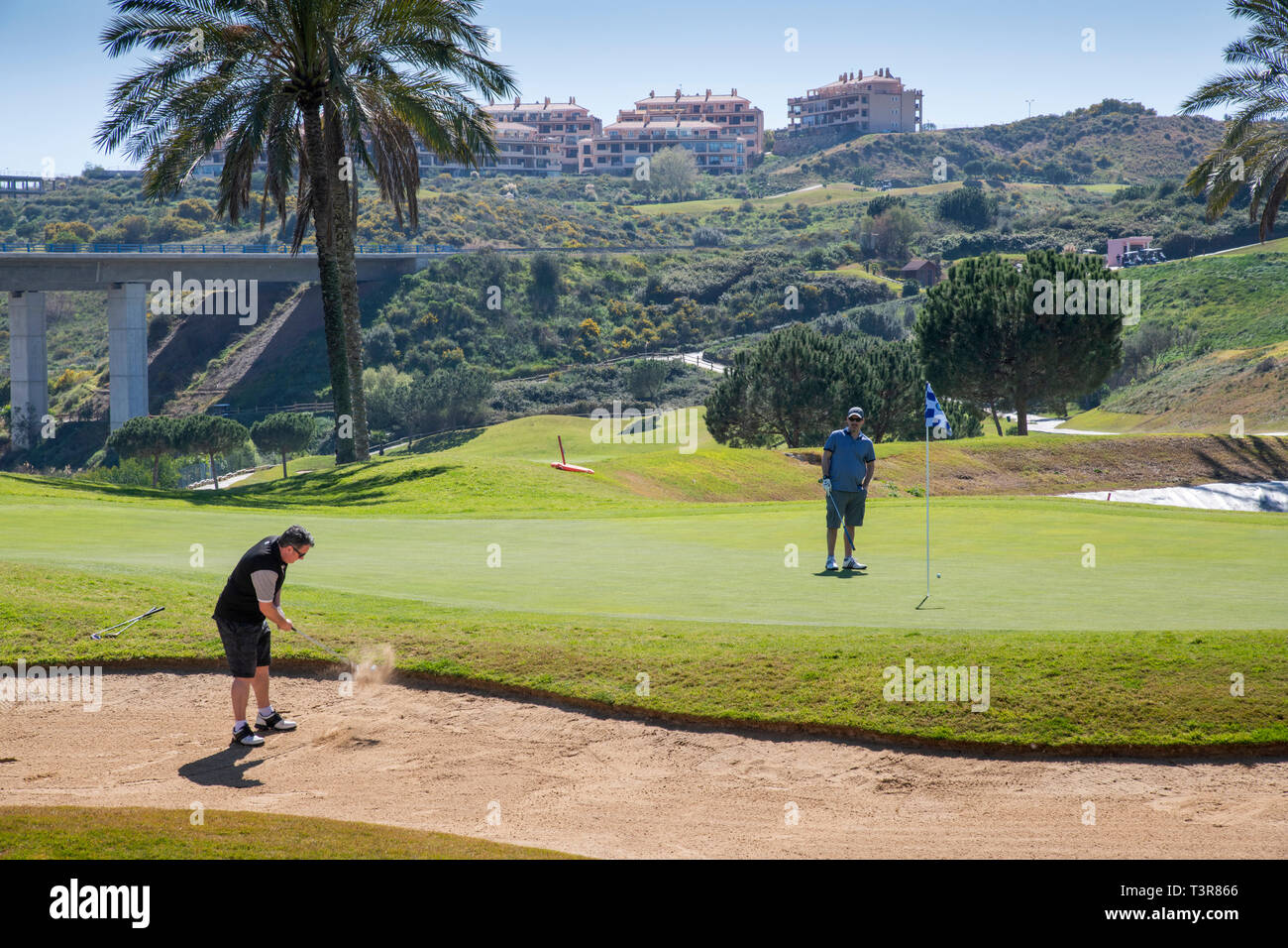 Calanova Golf Club, Fuengirola, Malaga, Spain Stock Photo - Alamy