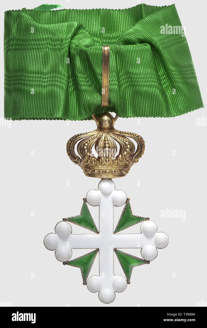 Ordre de Saint Maurice et Saint Lazare, commandeur, en or, Additional-Rights-Clearance-Info-Not-Available Stock Photo