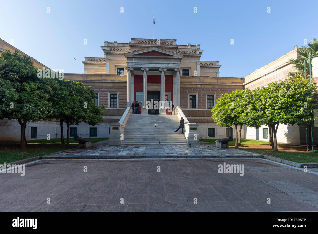 the old parlianment building Athens Greece Stock Photo