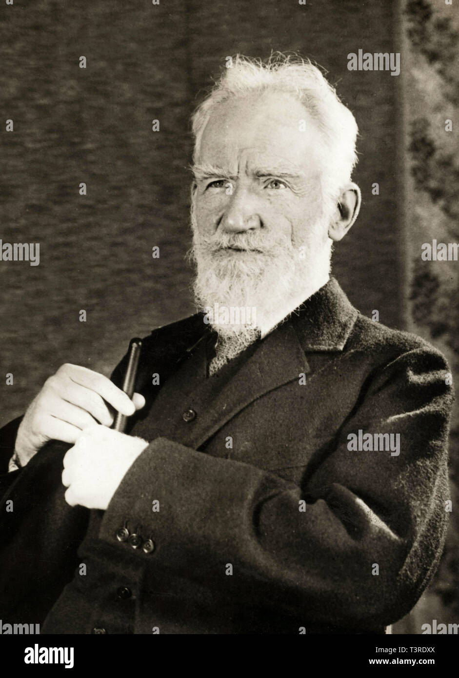 Portrait of George Bernard Shaw Stock Photo