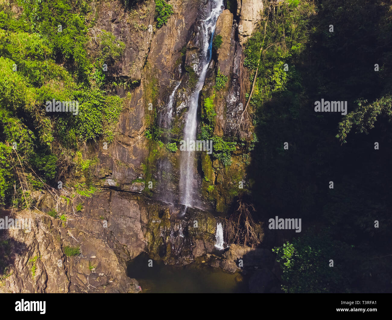 Tam Nang Waterfall, Sri Phang-Nga National Park, Takuapa District ...