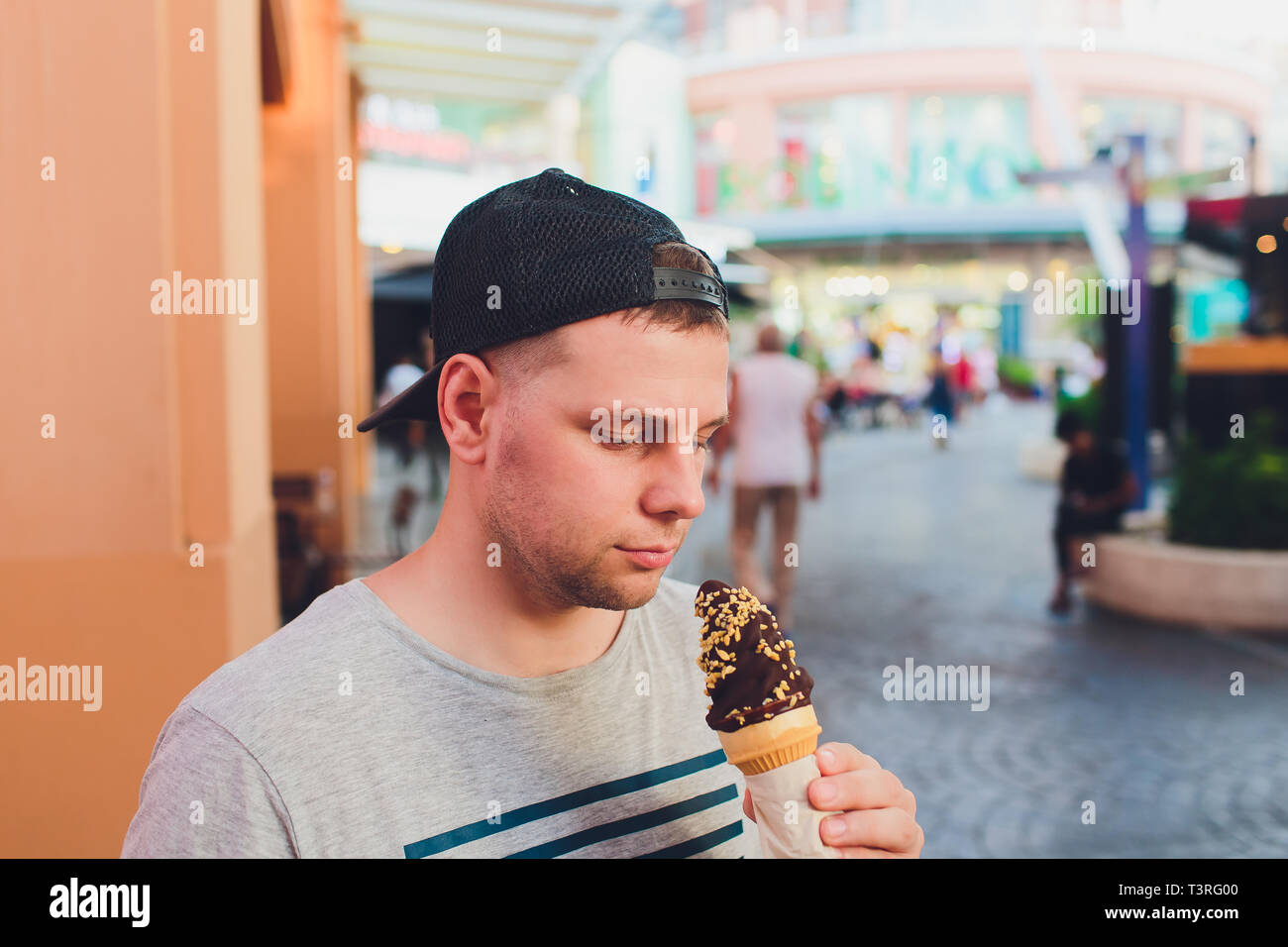 Ice Cream Man Hat High Resolution Stock Photography And Images Alamy