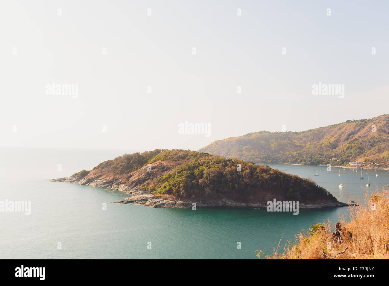 Phromthep cape viewpoint at twilight sky in Phuket,Thailand Stock Photo ...