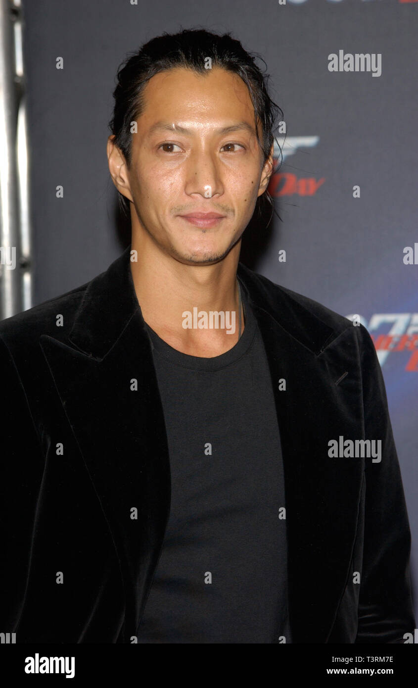 LOS ANGELES, CA. November 11, 2002: Actor WILL YUN LEE at the special screening in Los Angeles of the new James Bond movie Die Another Day. © Paul Smith / Featureflash Stock Photo