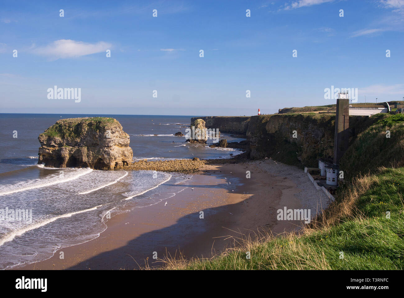 Marsden bay / The Leas, South Shields Stock Photo - Alamy