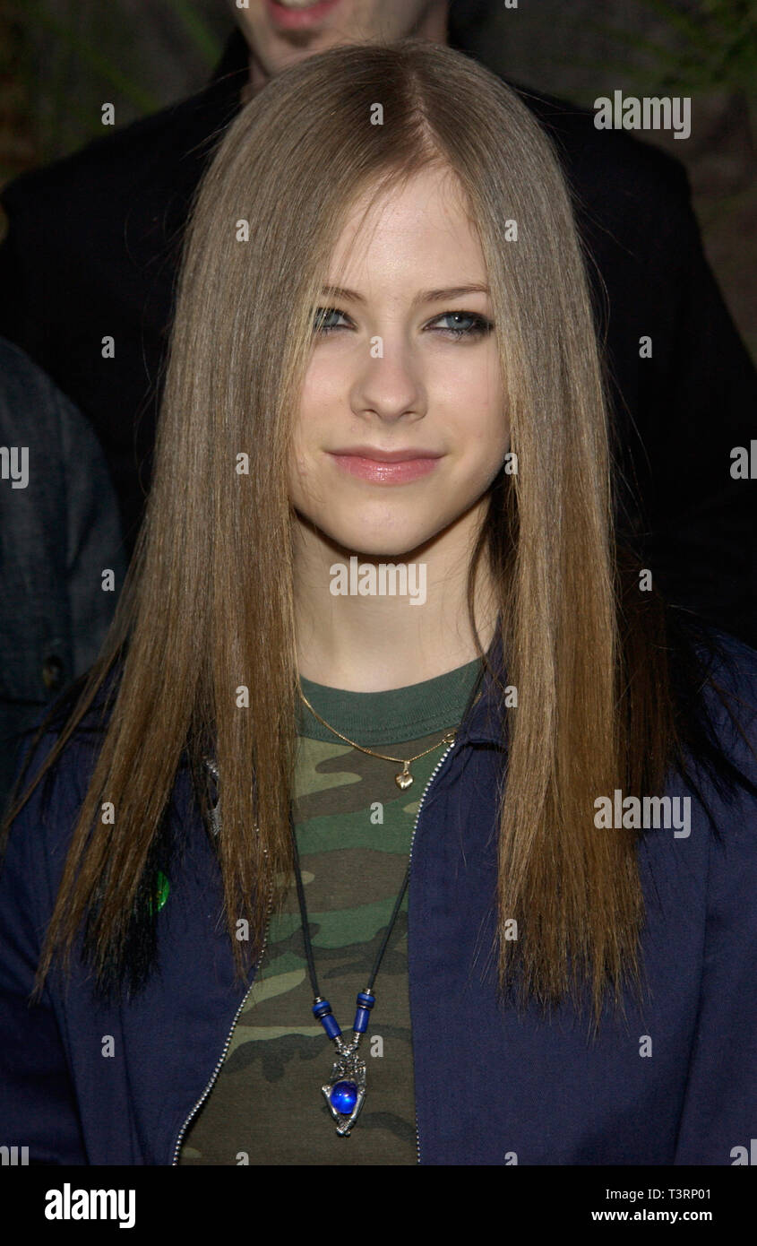 LAS VEGAS, NV. December 09, 2002: AVRIL LAVIGNE at the 2002 Billboard