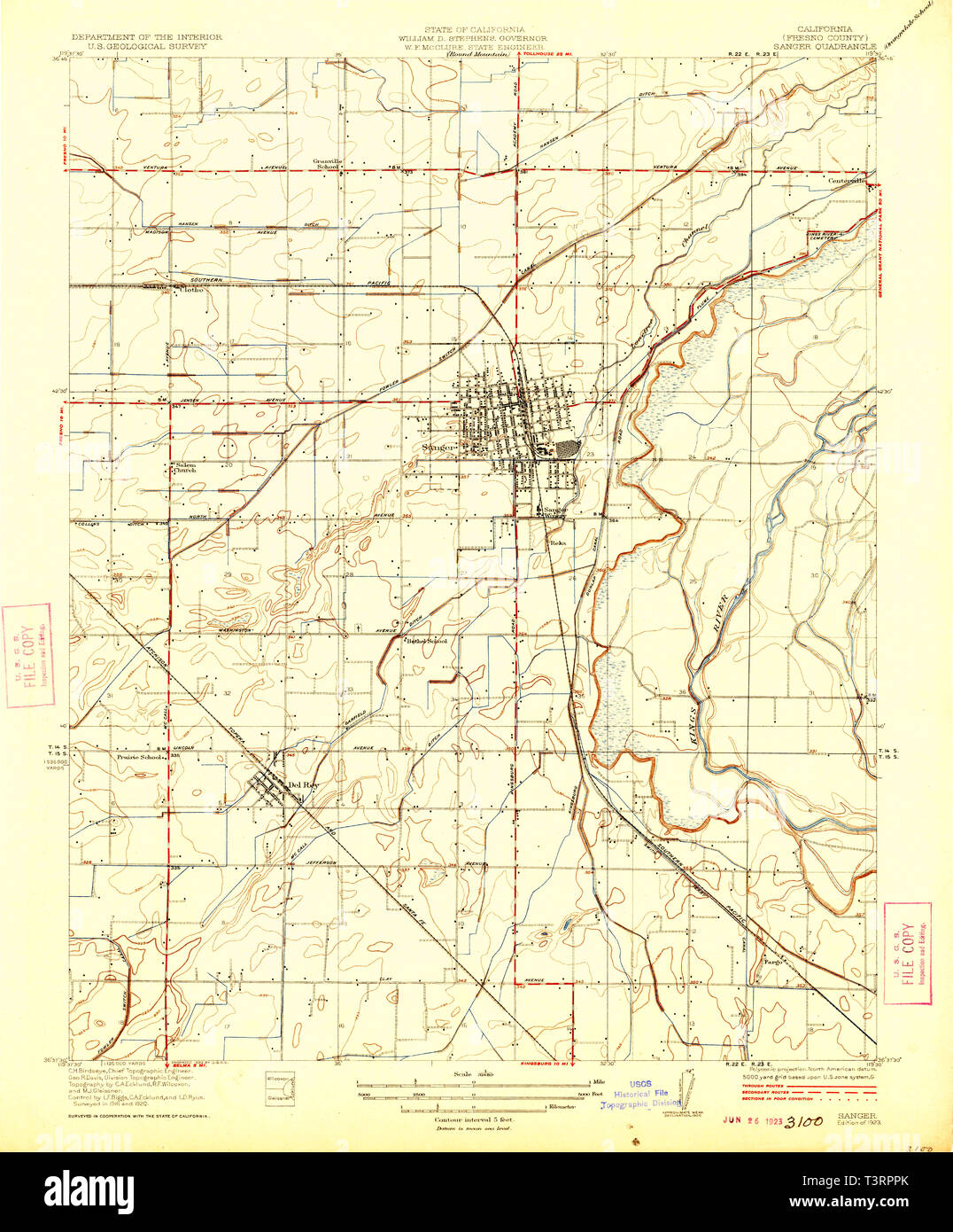 Map of sanger hires stock photography and images Alamy