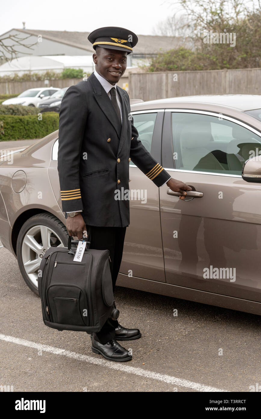 African standing pilot flight hi-res stock photography and images - Alamy