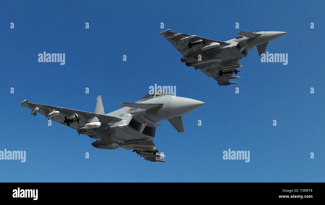 Fighter Jets In Formation