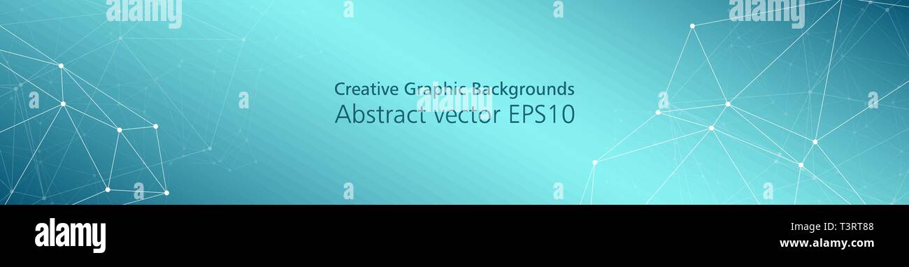 Chemistry wide banner concept copy space vector layout Stock Vector