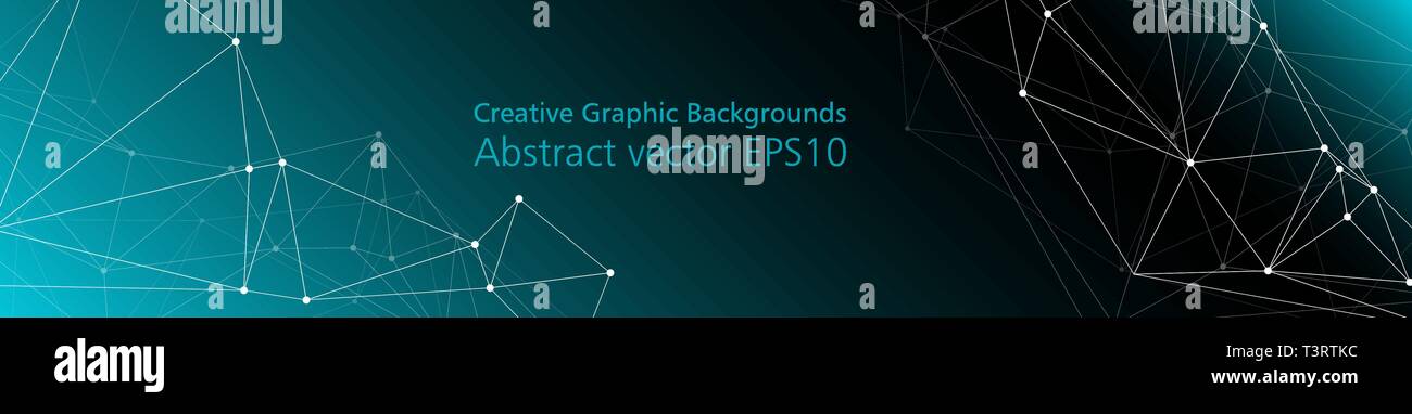 Wide Vector Banner Technology Innovation Futuristic Digital