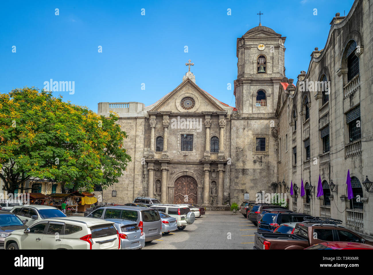 San Agustin Church in Manila, philippines Stock Photo
