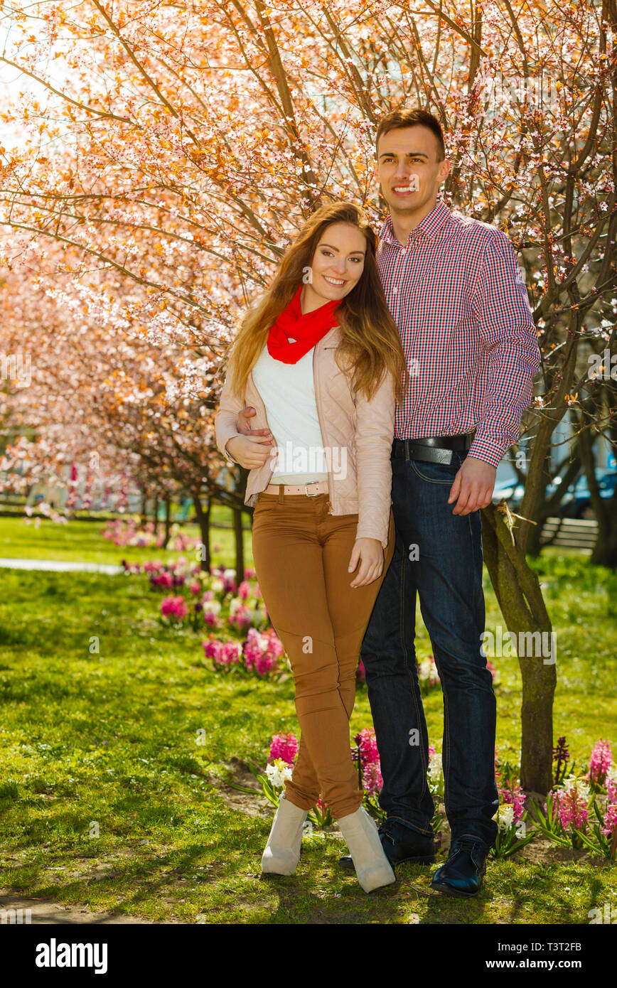 Romance, beautiful relationship concept. Happy couple having romantic ...