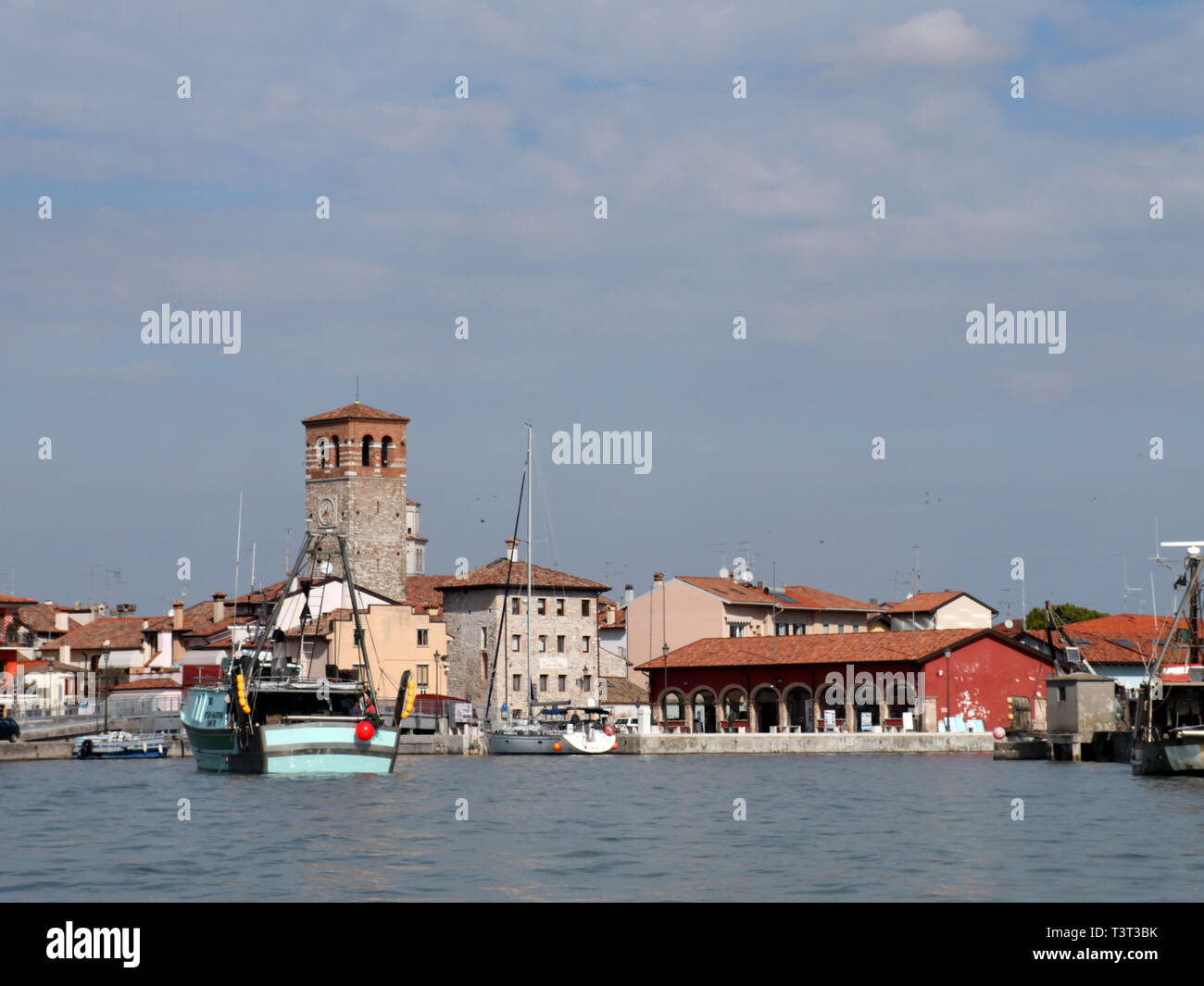 Italy, Friuli, Marano Lagunare, Adriatic Sea Stock Photo