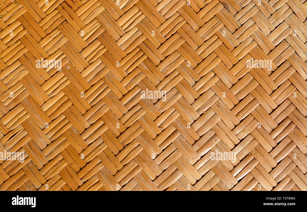 Rattan texture, handcraft bamboo weaving texture background Stock Photo ...