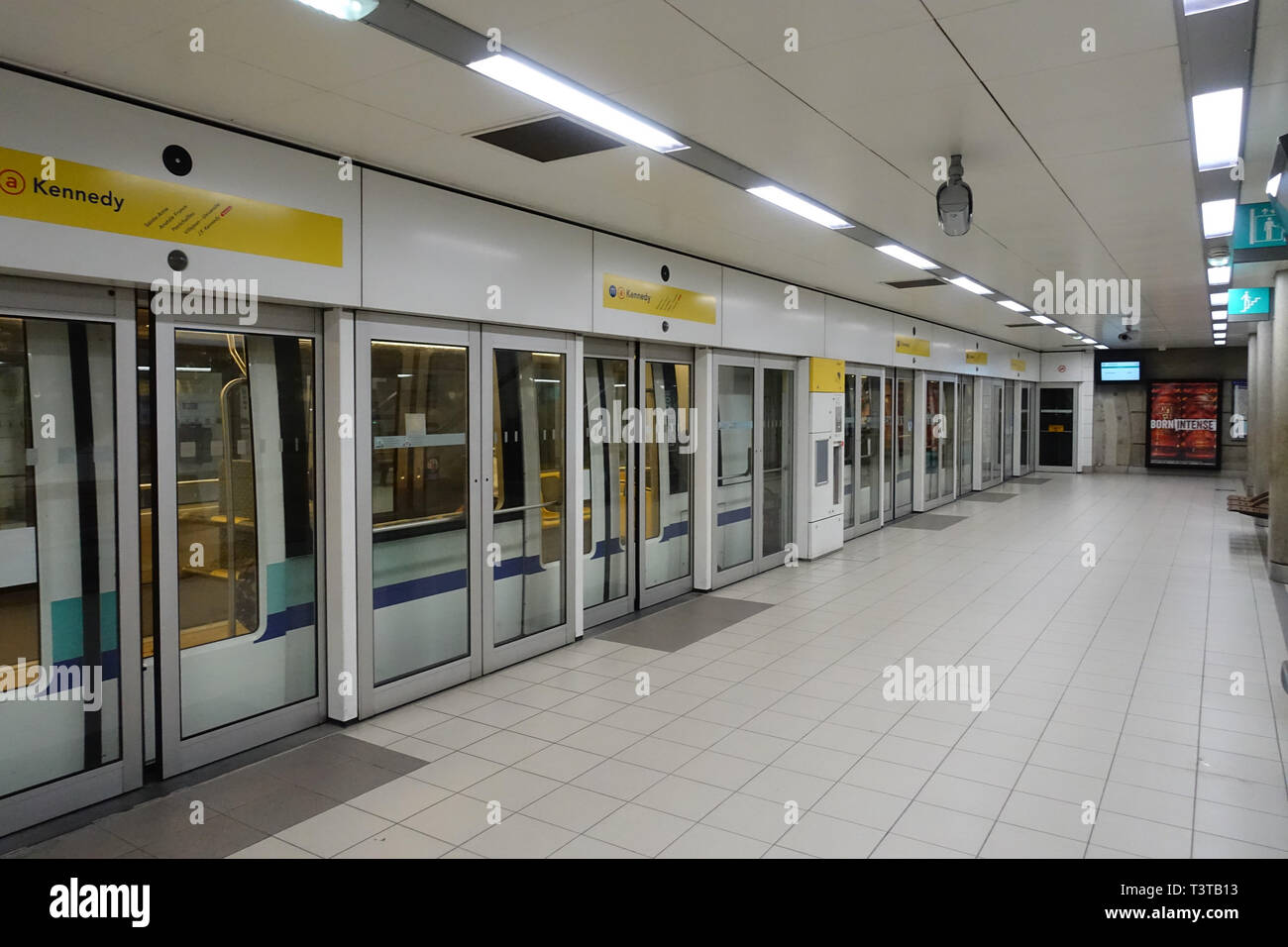 Rennes, VALMetro, Station Gare SNCF Stock Photo Alamy