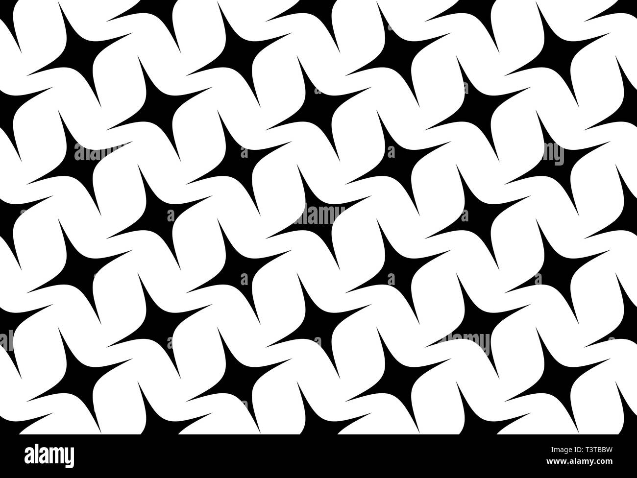 Seamless vector pattern of stars. Abstract background with stars Stock Vector