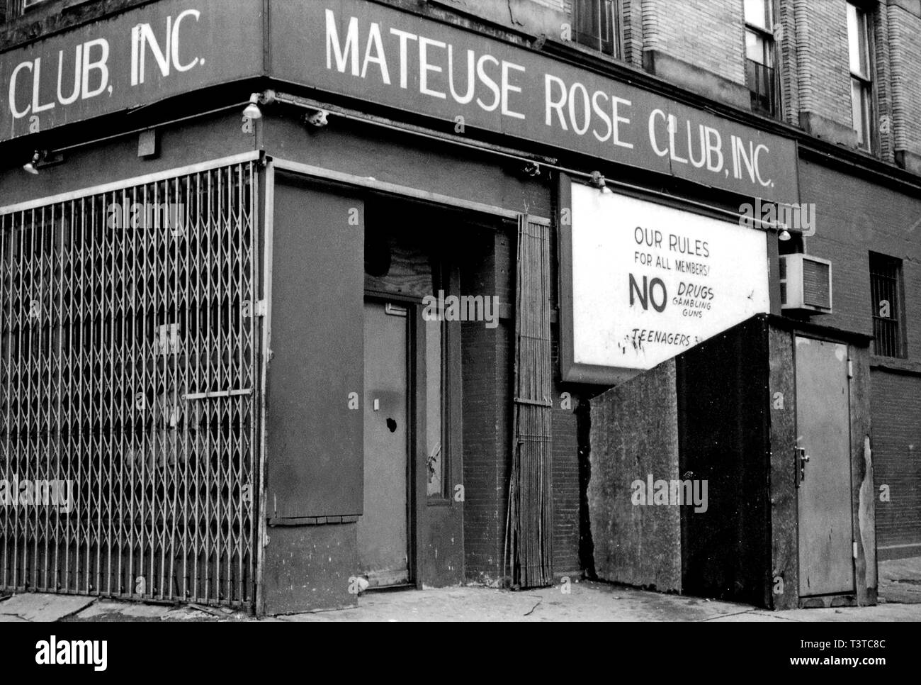 1970s new york club Black and White Stock Photos & Images Alamy