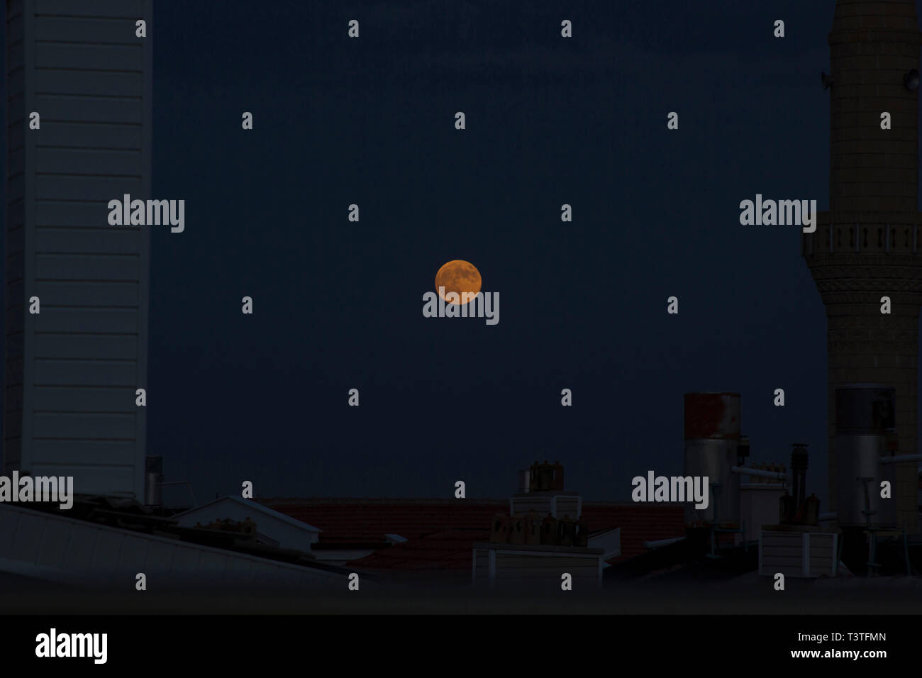 Blood Moon Lunar Eclipse 2018 Stock Photo - Alamy