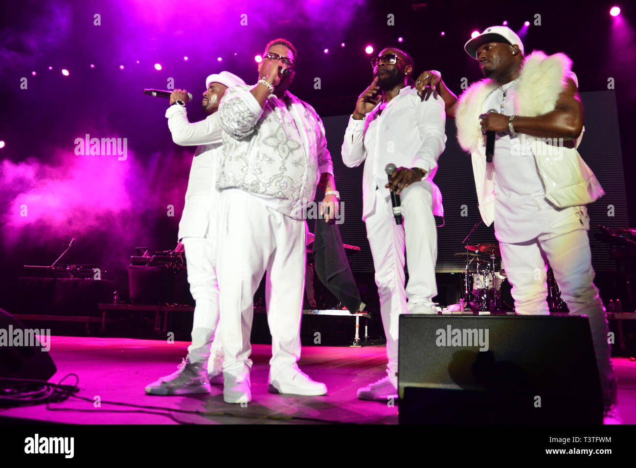 performs during the 14th Annual Jazz in the Gardens Music Festival at Hard Rock Stadium on March 09, 2019 in Miami gardens, Florida.  Featuring: Teddy Riley, Blackstreet Where: Miami Gardens, Florida, United States When: 09 Mar 2019 Credit: Johnny Louis/WENN.com Stock Photo