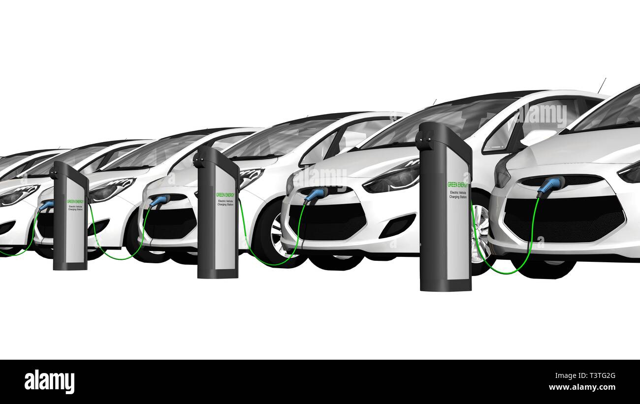 Electric Vehicle Charging Station Power supply for electric car