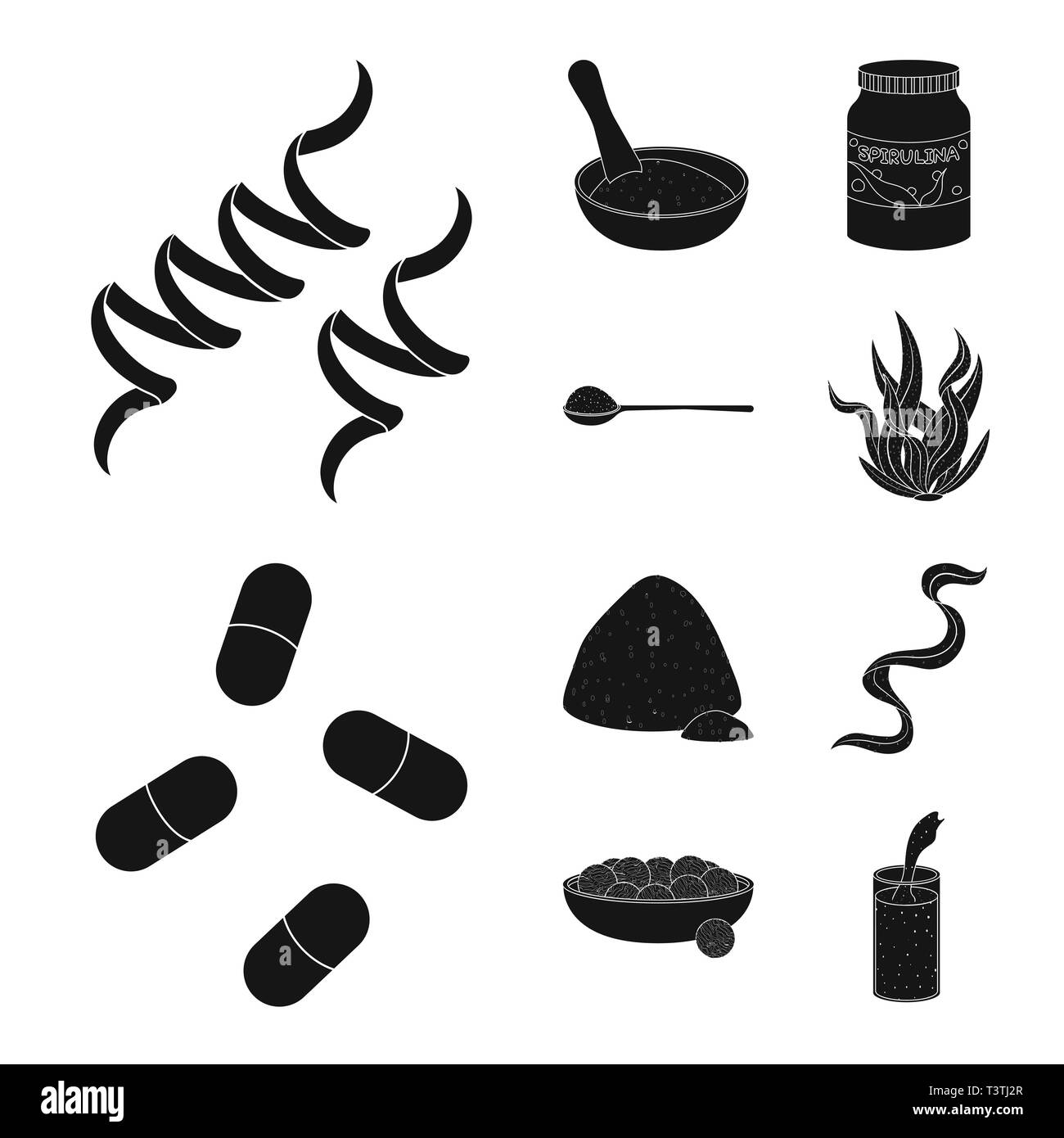 algae,supplement,capsule,aquaculture,smoothie,spiral,powder,dried ...