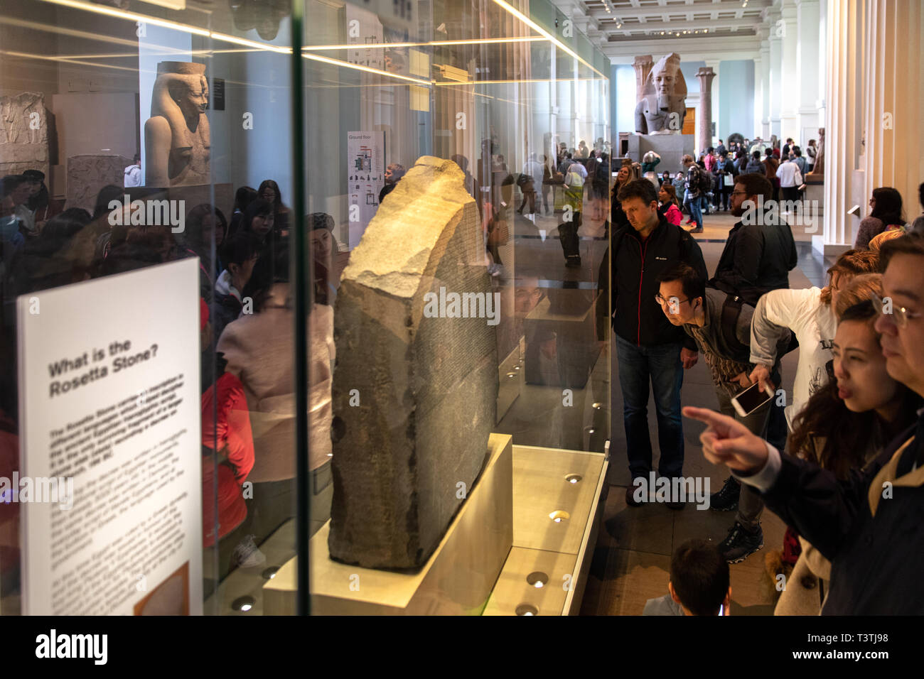 The Rosetta stone Stock Photo
