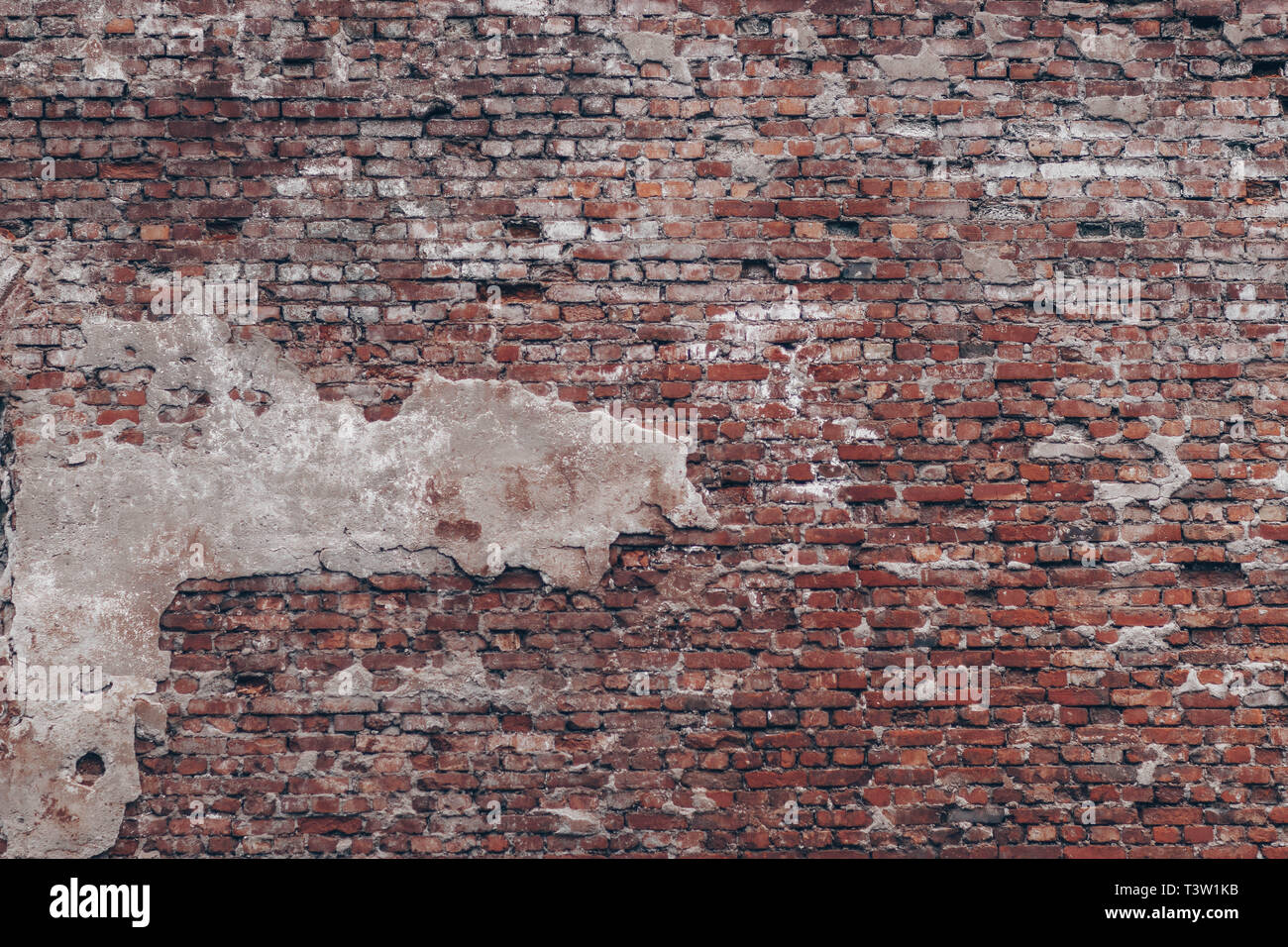 Old red and white brick wall urban texture background Stock Photo Alamy