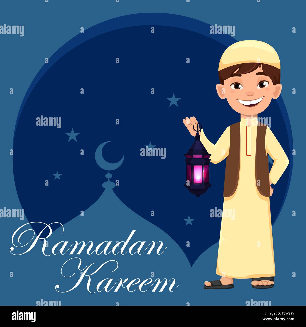 Ramadan Kareem greeting card with cute Arabian boy. Celebration of traditional Muslim holiday. Vector illustration Stock Vector Image & Art - Alamy Ramadan Kareem greeting card with cute Arabian boy. Celebration of traditional Muslim holiday. Vector illustration Stock Vector Image & Art - Alamy