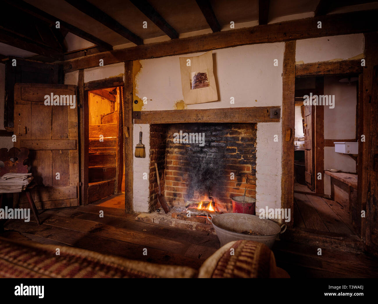 Tudor Fireplace Stock Photos Tudor Fireplace Stock Images Alamy