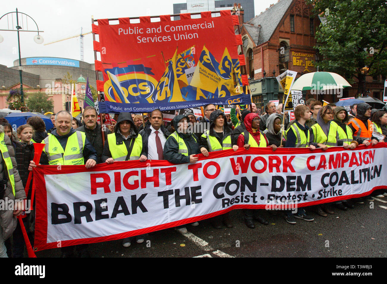 Right To Work Protest High Resolution Stock Photography and Images - Alamy