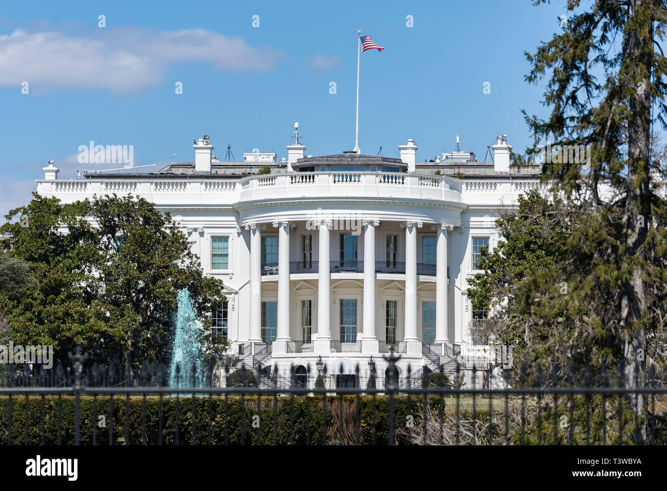 White House, Washington DC Stock Photo
