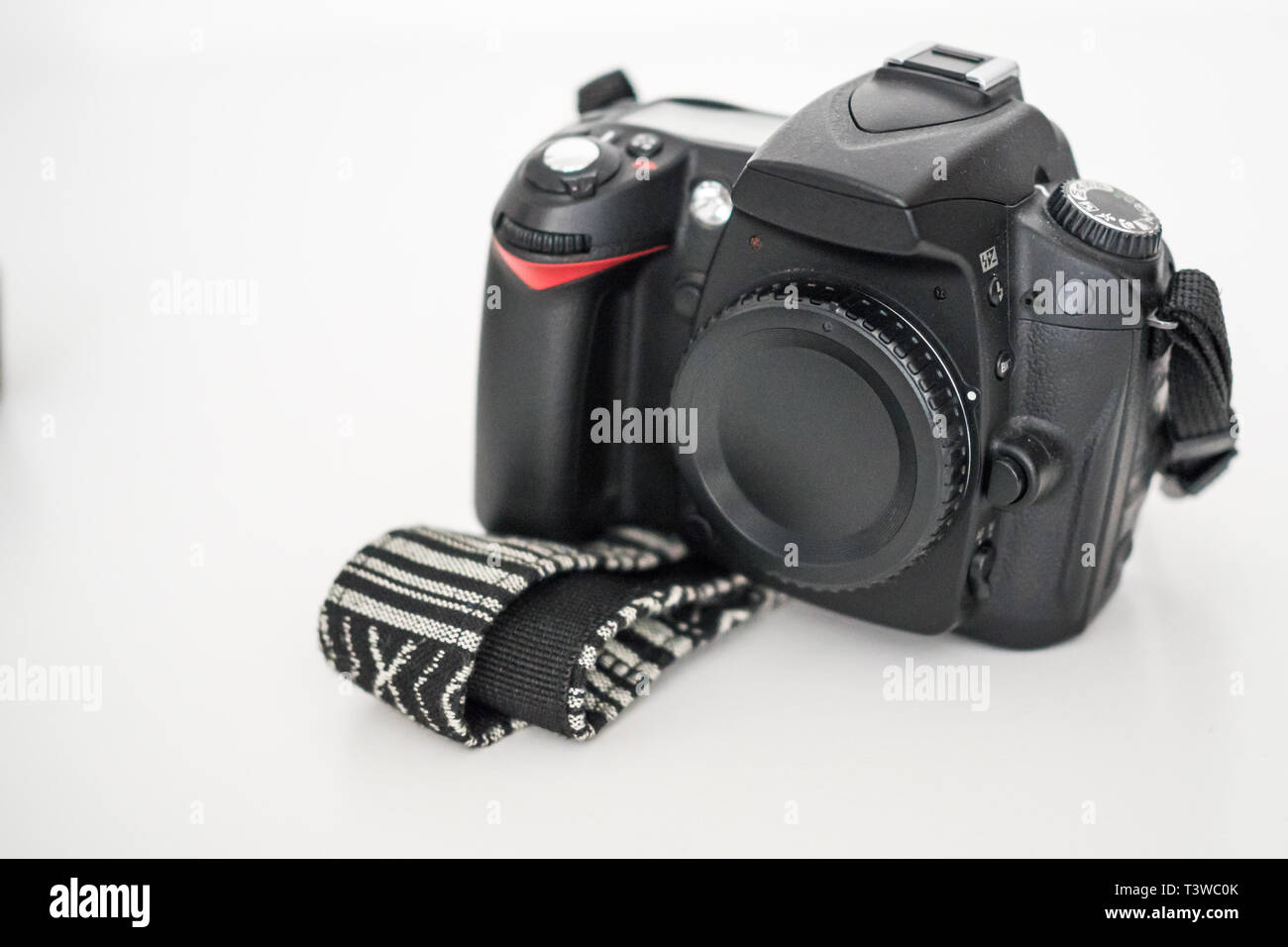 A professional DSLR camera without lens Stock Photo Alamy