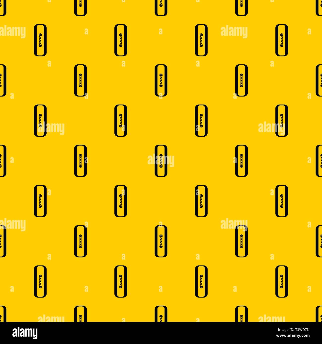 Sewn rectangular button pattern vector Stock Vector