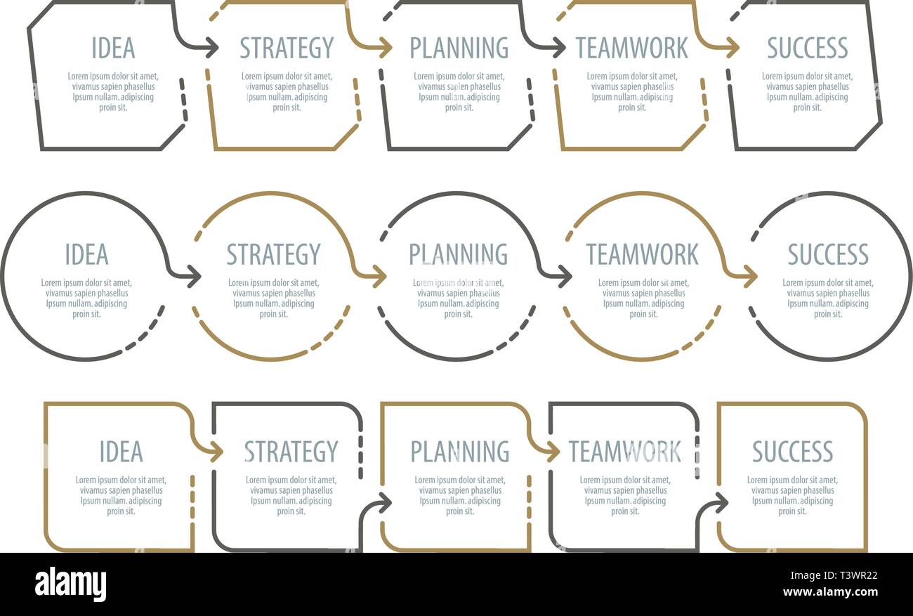 Infographics. Template for graph, presentation, chart. Business concept vector Stock Vector