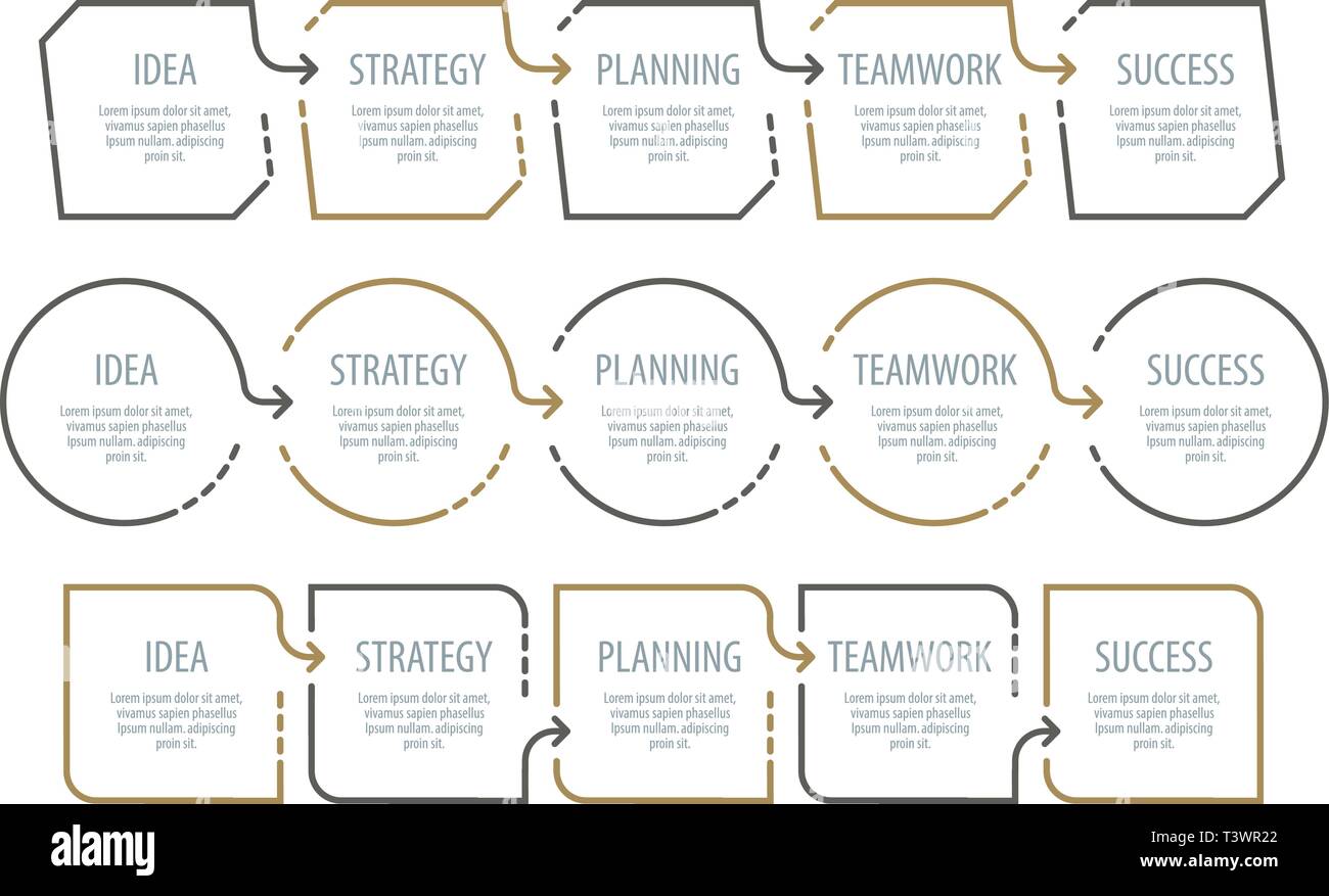 Infographics. Template for graph, presentation, chart. Business concept vector Stock Vector