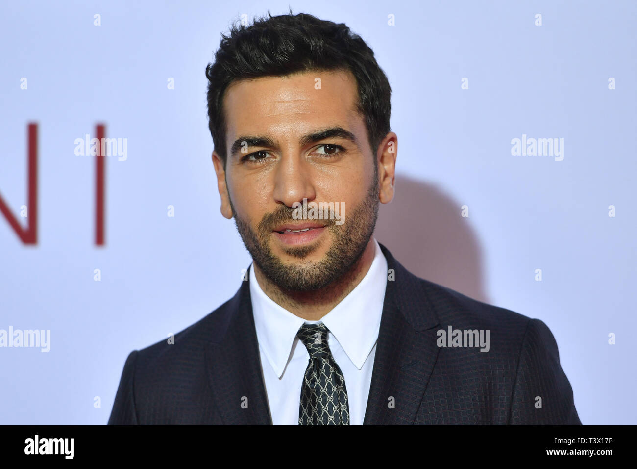 Munich, Deutschland. 11th Apr, 2019. Elyas M`BAREK (actor) single image ...