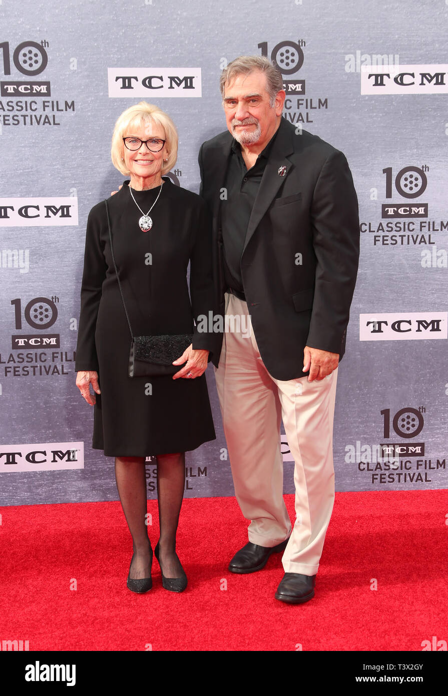 Los Angeles, USA. 11th Apr 2019. Patty McCormack, Dan Lauria, arrive to  2019 TCM Classic Film Festival Opening Night Gala And 30th Anniversary  Screening Of "When Harry Met Sally", TCL Chinese Theatre,