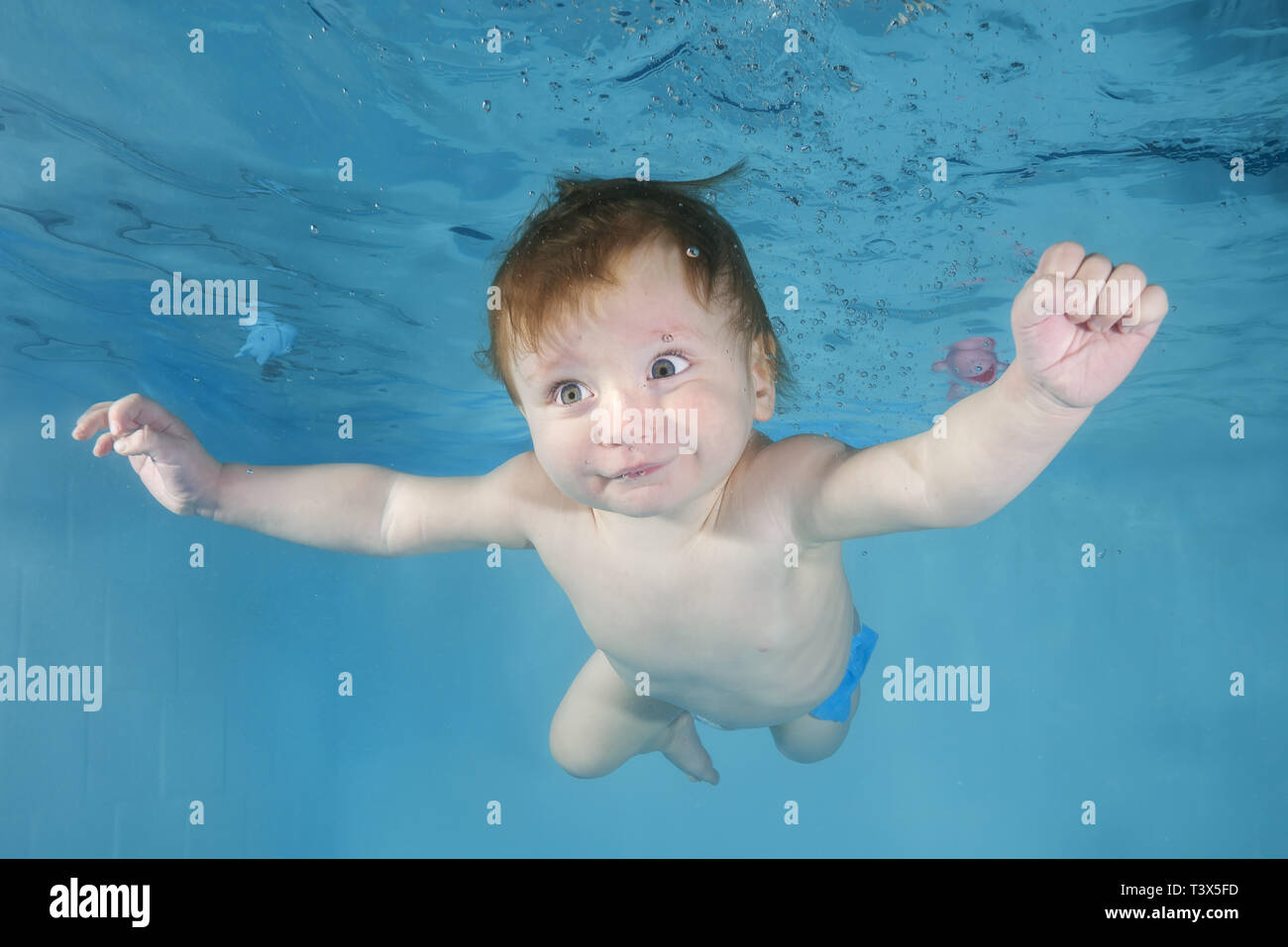 Odessa, Ukraine, Eastern Europe. 1st Apr, 2019. Little baby boy