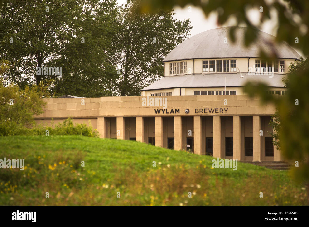 Wylam Brewery building in the Exhibition Park, NewcastleuponTyne